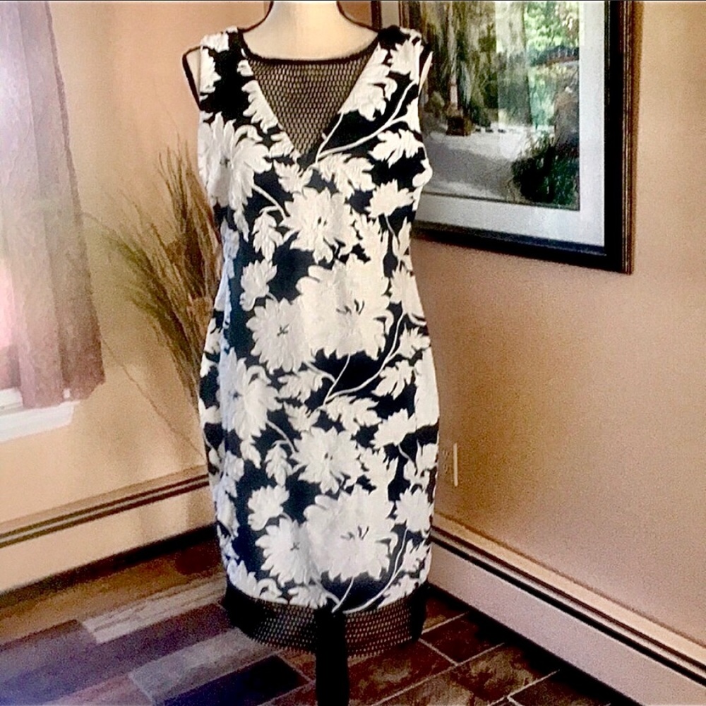 Mesh Combo Dress
